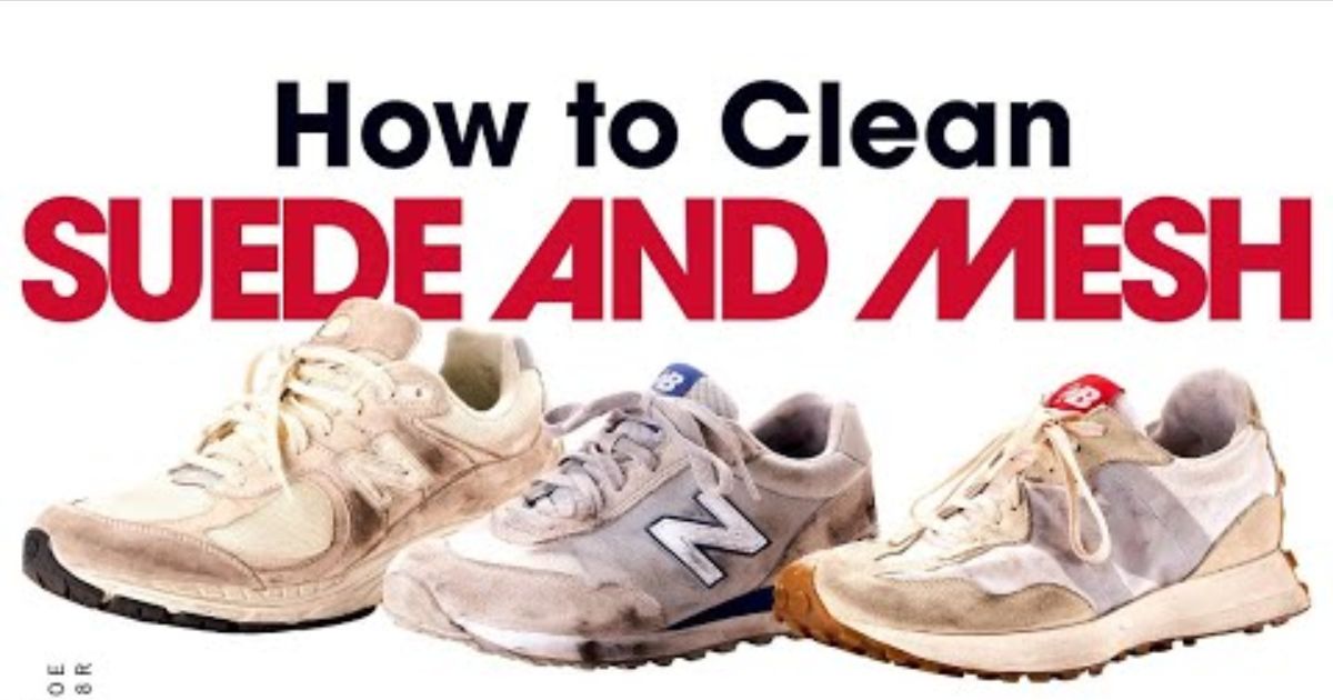 how to clean new balance shoes