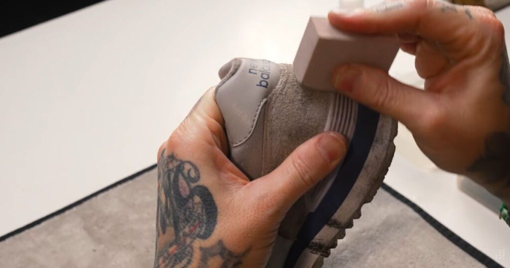 🟫 Step 4: Use a Suede Eraser