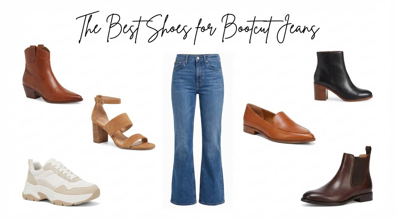 What Shoes to Wear with Bootcut Jeans
