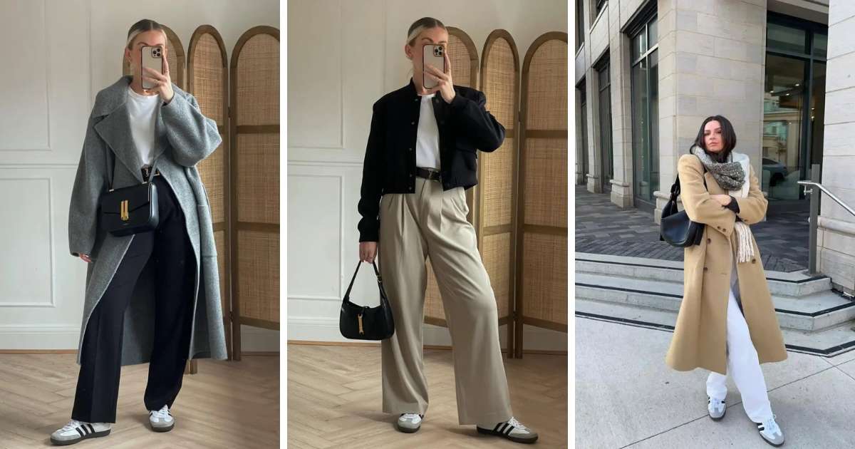 How to style adidas samba white