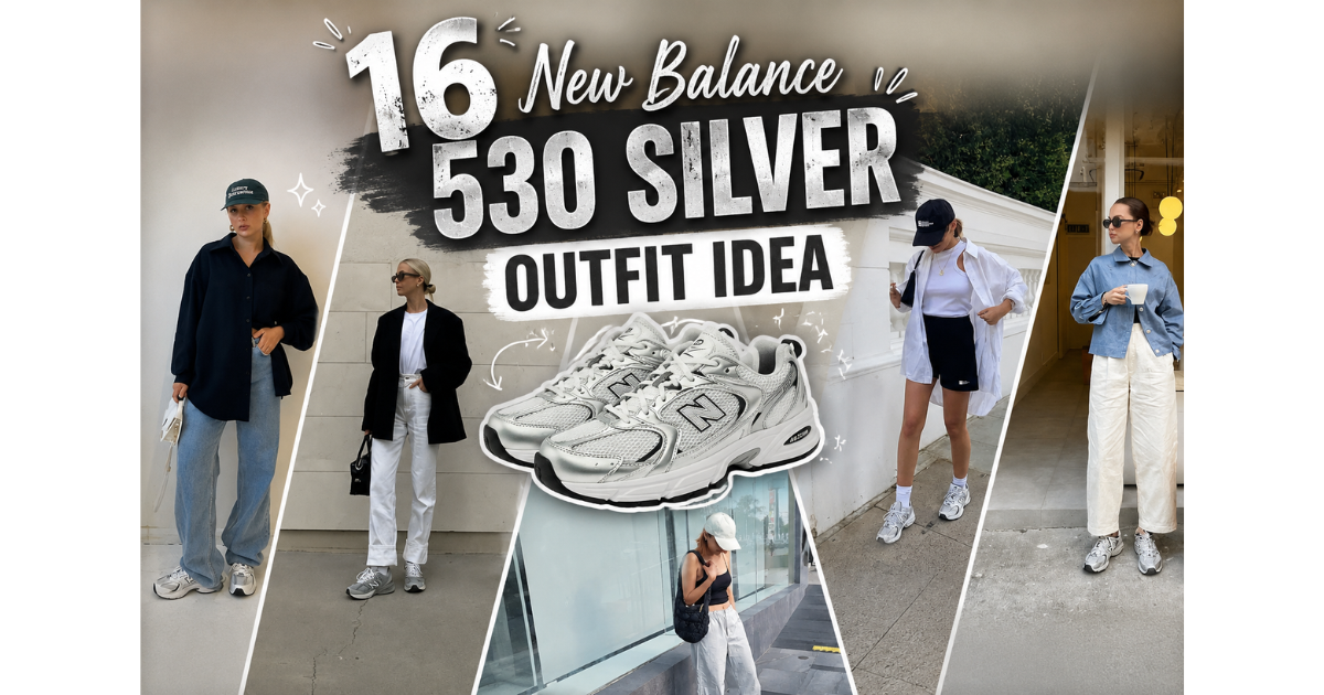 16 New Balance 530 Silver Outfit Idea