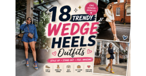 18 Trendy Wedge Heels Outfits That Style Beautifully