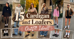 15 Cute Cardigan and Loafers Outfit Ideas You’ll Love