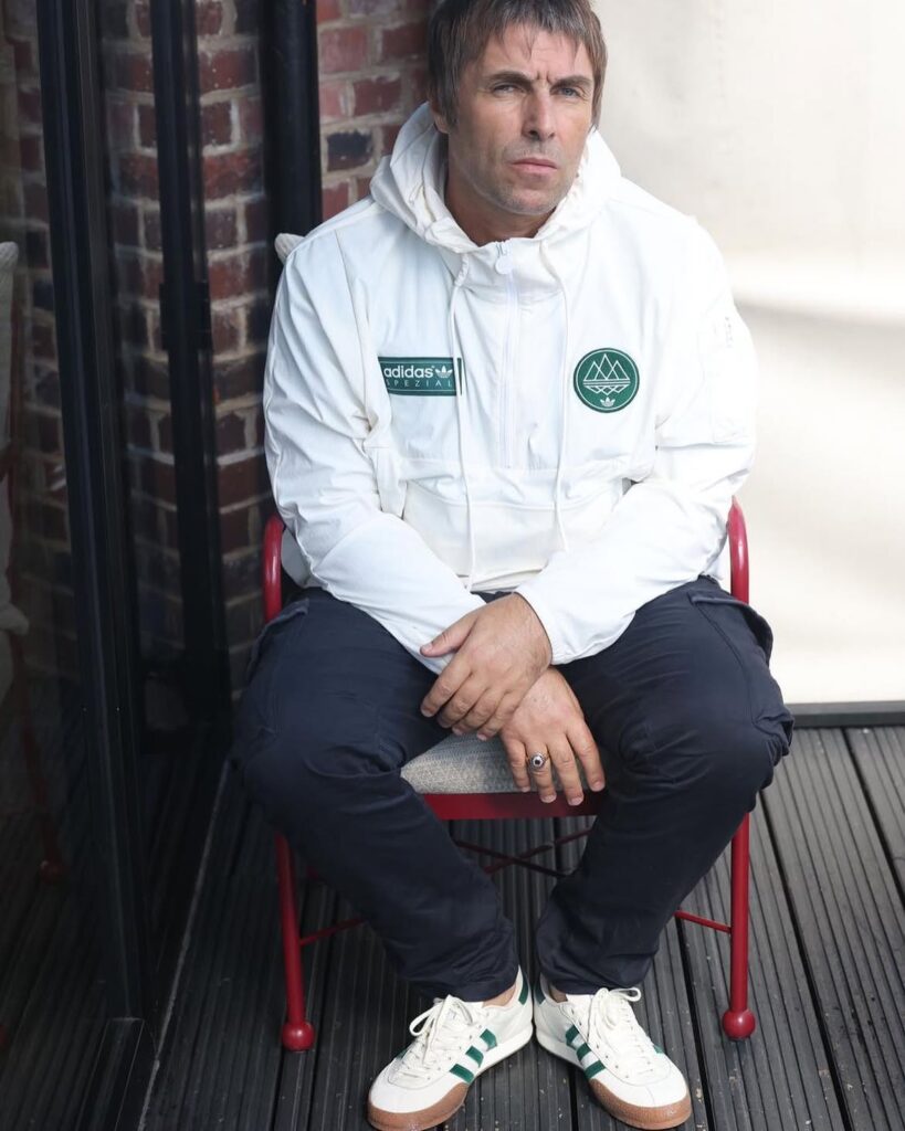 White Adidas Spezial Hooded Jacket with Pants