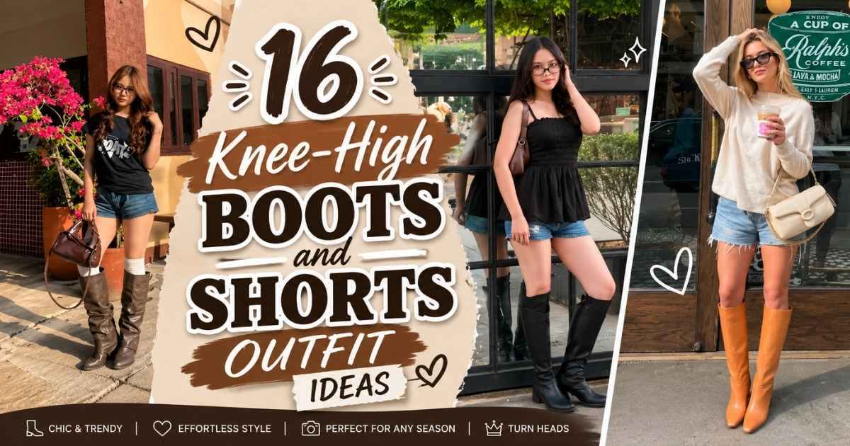 Knee-High Boots and Shorts Style Guide