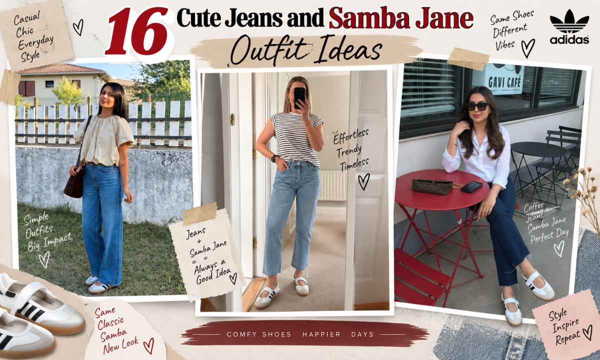 Jeans and Samba Jane Outfit Ideas